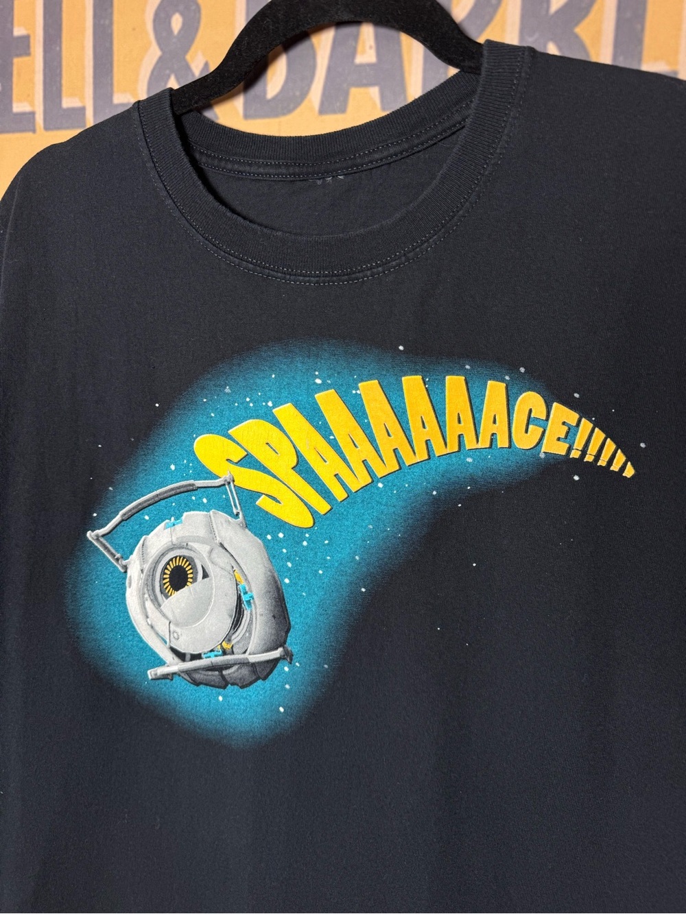 Valve Portal 2 SPACE Video Game Promo Graphic T-Shirt
